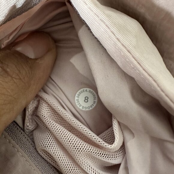 Lululemon Bomber Jacket Womens 8 Pink Lightweight Zip Up Athleisure Running - Picture 5 of 6